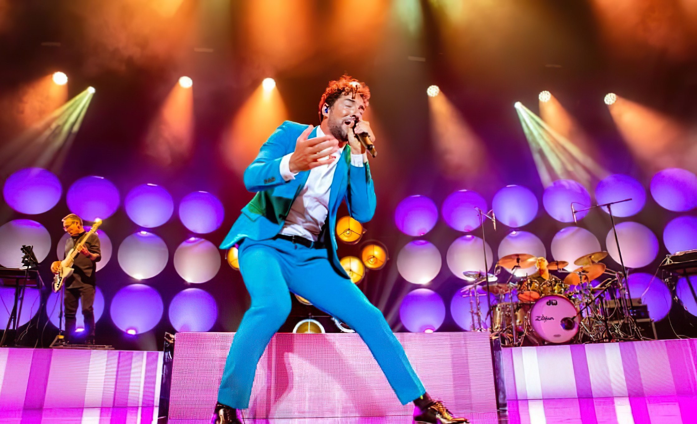 concert stage design david bisbal