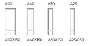 A Frame 1 - backdrop system AV drop