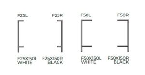 F Frame - backdrop system AV drop