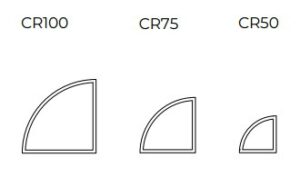 Radius Frame - backdrop system AV drop