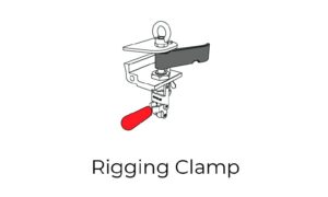 Rigging Clamp - backdrop system AV drop