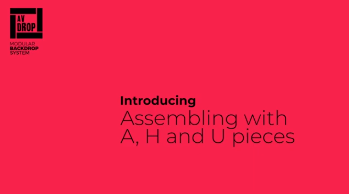 Assembling with A, H and U pieces