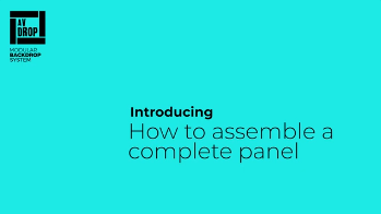 Assemble a complete panel