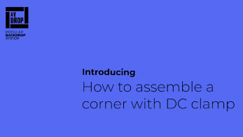 Assemble a corner with DC Clamp