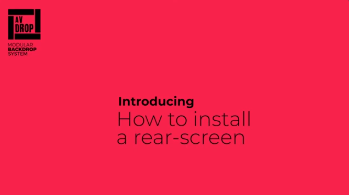 How to install a rear-screen 