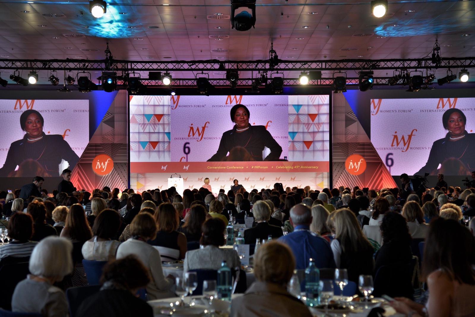 Conferences Backdrop - International Women's Forum