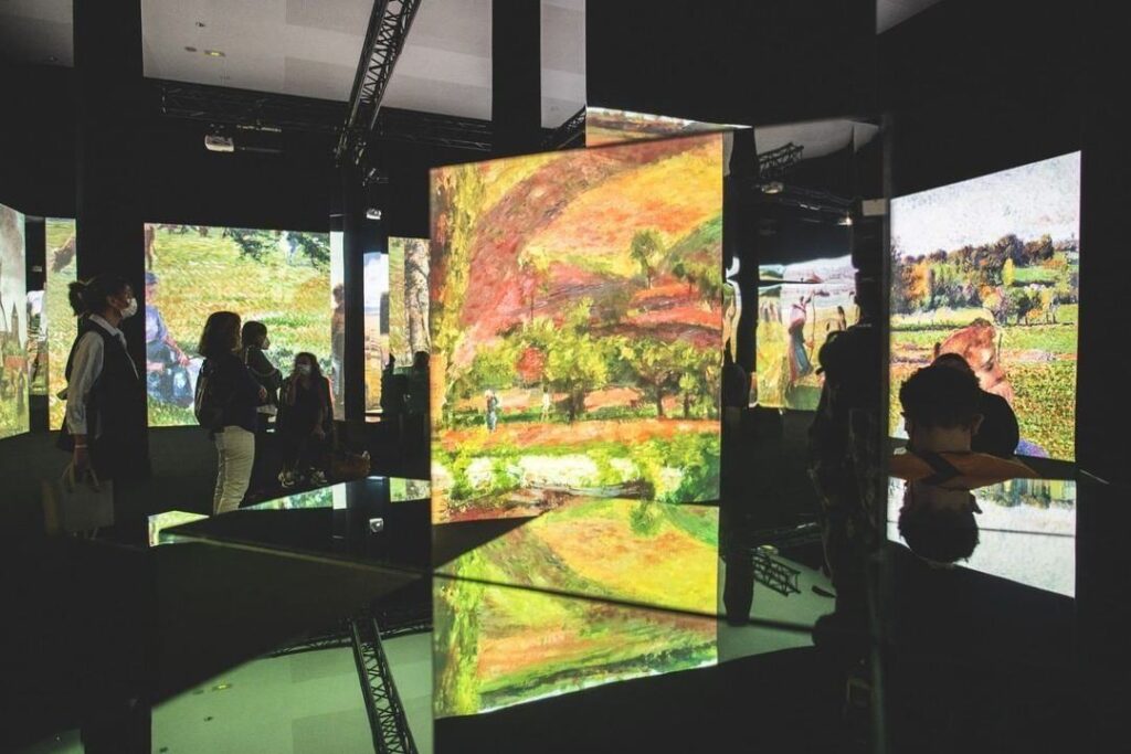 Grands Écrans de Projection pour Projection Immersive