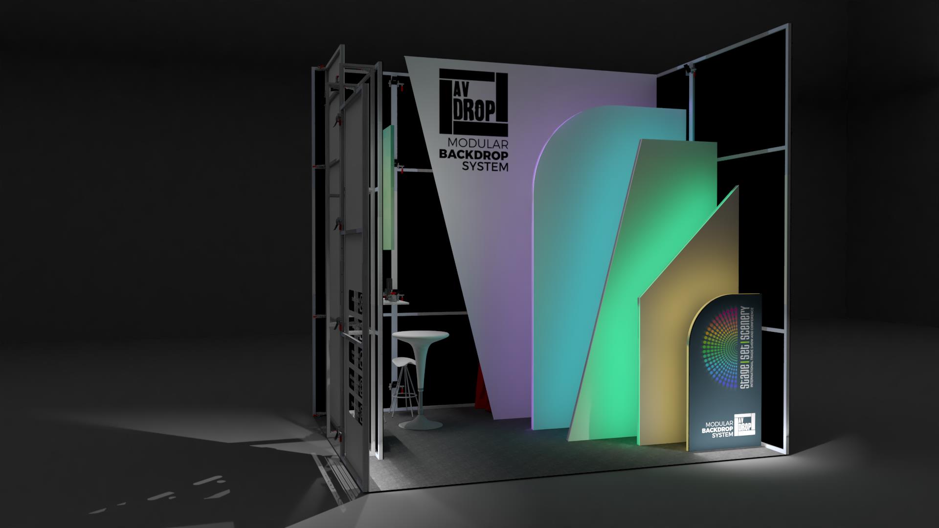 Conference Stage Design Render